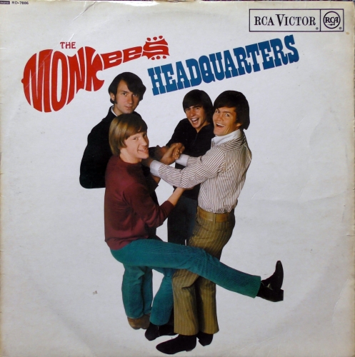 The Monkees ‎– Headquarters RCA Victor ‎– RD-7886 Plyta Winylowa, LP, Album, Mono