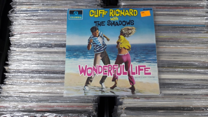 Cliff Richard With The Shadows ‎– Wonderful Life ,Columbia ‎– 33SX 1628 Mono