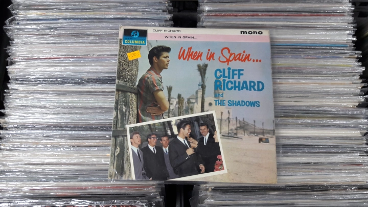 Cliff Richard With The Shadows & The Norrie Paramor Strings ‎– When In Spain Columbia ‎– 33SX 1541 Mono