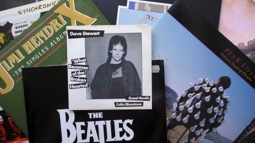 Dave Stewart ‎– What Becomes Of The Broken Hearted  Stiff Records ‎– BROKEN 1