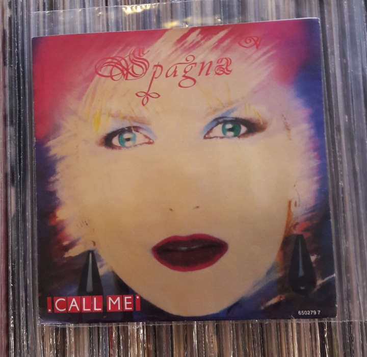 Spagna ‎– Call Me CBS ‎– 650279 7 Vinyl, 7", 45 RPM, Single