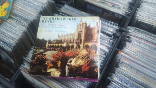 Tadeusz Wesołowski And His Accordion Quintet ‎– Na Krakowskim Rynku (The Polish Tunes) Polskie Nagrania Muza ‎– SX 0408 Vinyl, LP, Album,Płyty Winylowe