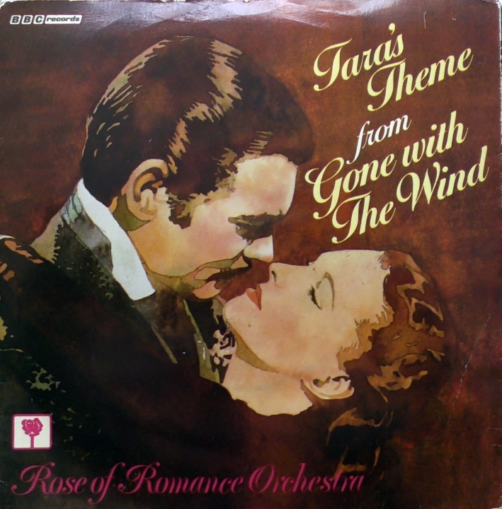 Rose Of Romance Orchestra ‎– Tara's Theme From Gone With The Wind BBC Records ‎– RESL 108, Płyta Winylowa, Vinyl,7,Single,45-RPM,Solid-Centre