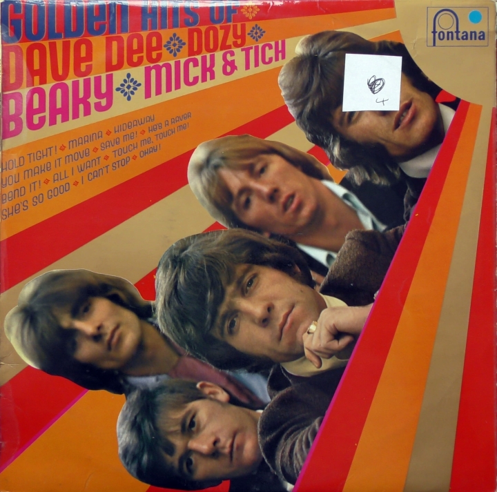 Dave Dee, Dozy, Beaky, Mick & Tich ‎– Golden Hits Of Dave Dee, Dozy, Beaky, Mick & Tich Fontana ‎– TL5441