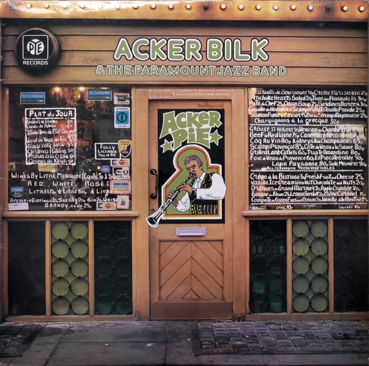 Acker Bilk And The Paramount Jazz Band ‎– Acker Pie Pye Records ‎– NSPL.18375