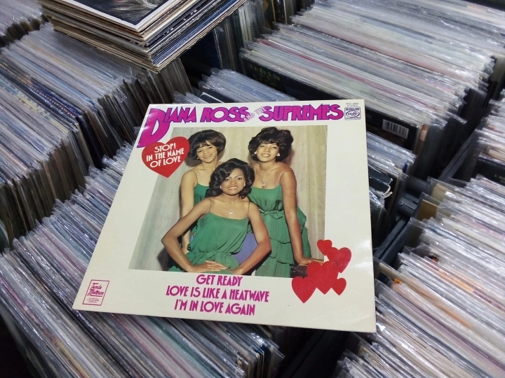 Diana Ross And The Supremes ‎– Stop! In The Name Of Love Music For Pleasure ‎– MFP 50291