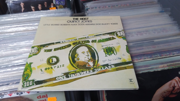 Quincy Jones ‎– The Heist - Original Soundtrack Reprise Records ‎– K 44168