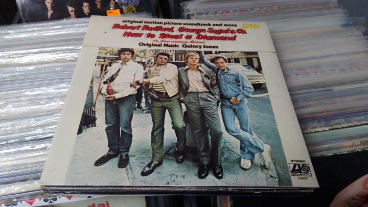 Quincy Jones ‎– How To Steal A Diamond In Four Uneasy Lessons(OST And More) Atlantic ‎– K40371