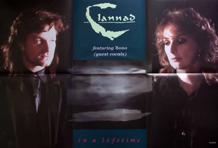 Clannad ‎– In A Lifetime + Plakat RCA ‎– PT 42874
