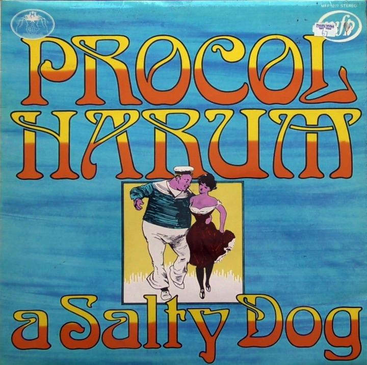 Procol Harum ‎– A Salty Dog Music For Pleasure ‎– MFP 5277