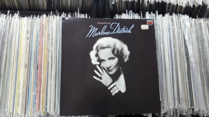 Marlene Dietrich ‎– The Magic Of Marlene Dietrich Music For Pleasure ‎– MFP 5790 Vinyl ,LP ,Album
