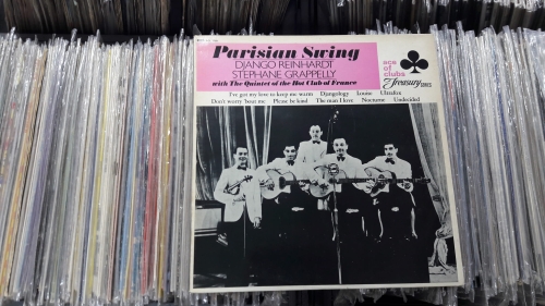 Django Reinhardt / Stephane Grappelly* With The Quintet Of The Hot Club Of France* ‎– Parisian Swing Ace Of Clubs ‎– ACL 1189 Mono