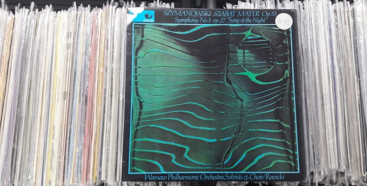 Szymanowski - Stefania Woytowicz , The National Warsaw Philharmonic Orchestra Choir, And Orchestra , Conductor Witold Rowicki ‎– Stabat Mater. Symphony No. 3 Rediffusion Aurora ‎– Aur 7003 Vinyl, LP, Album