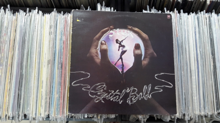 Styx ‎– Crystal Ball A&M Records ‎– AMLH 64604 A3 / B4 Vinyl, LP, Album + Poster
