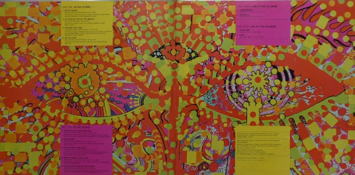 Cream ‎– Wheels Of Fire Polydor ‎– 582 031/2 MONO