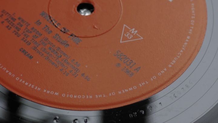 Cream ‎– Wheels Of Fire Polydor ‎– 582 031/2 MONO