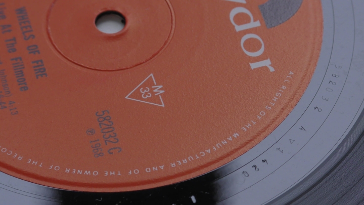 Cream ‎– Wheels Of Fire Polydor ‎– 582 031/2 MONO