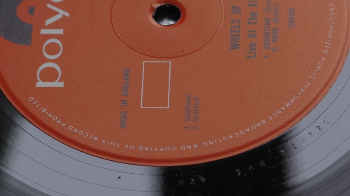 Cream ‎– Wheels Of Fire Polydor ‎– 582 031/2 MONO