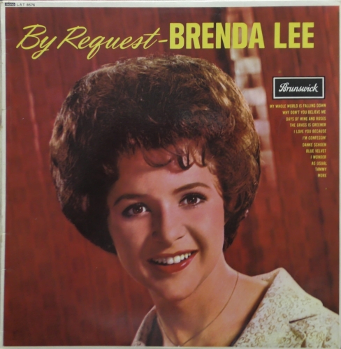 Brenda Lee ‎– By Request Brunswick ‎– LAT 8576