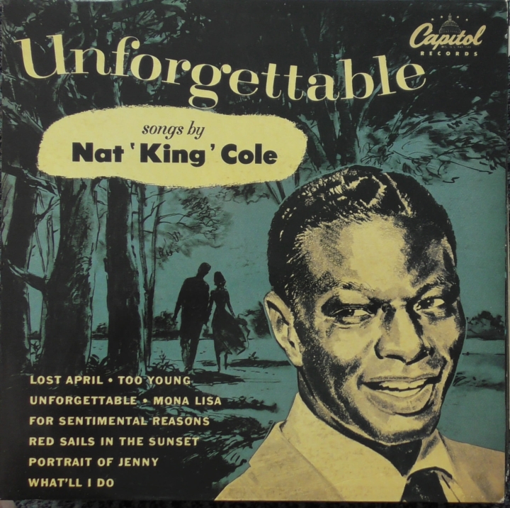 Nat King Cole ‎– Unforgettable Capitol Records ‎– EMS 1100