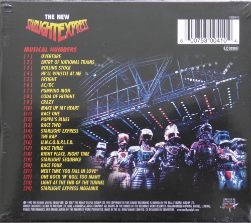 Andrew Lloyd Webber ‎– The New Starlight Express Polydor ‎– 5300410  600753004104