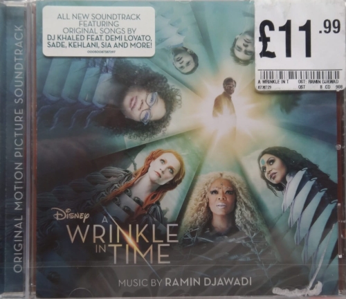 A Wrinkle In Time (Original Motion Picture Soundtrack) Walt Disney Records ‎– D002816502 050087387297