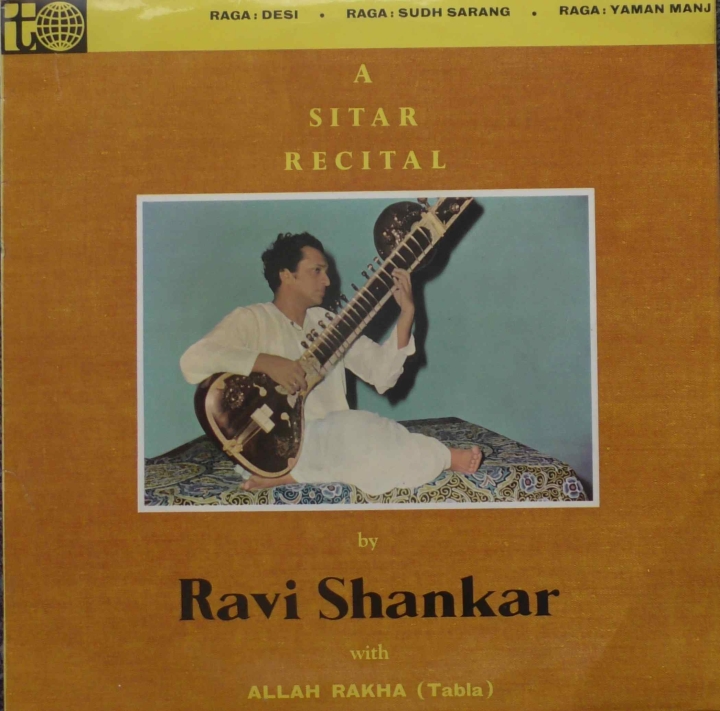 Ravi Shankar With Alla Rakha – A Sitar Recital Transatlantic Records ‎– TRA 182