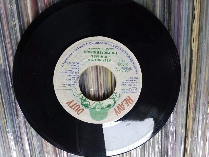 Ruddy Thomas ‎– Sad Eyes  Heavy Duty  Vinyl, 7", 45 RPM  Jamaica