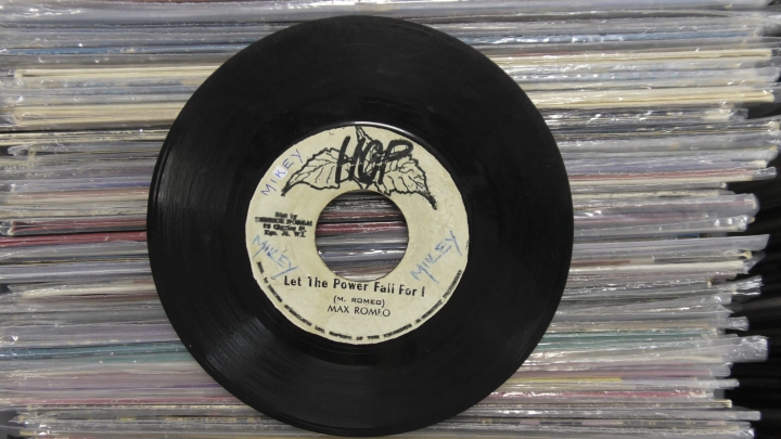 Max Romeo ‎– Let The Power Fall For I Hop Records Vinyl, 7"