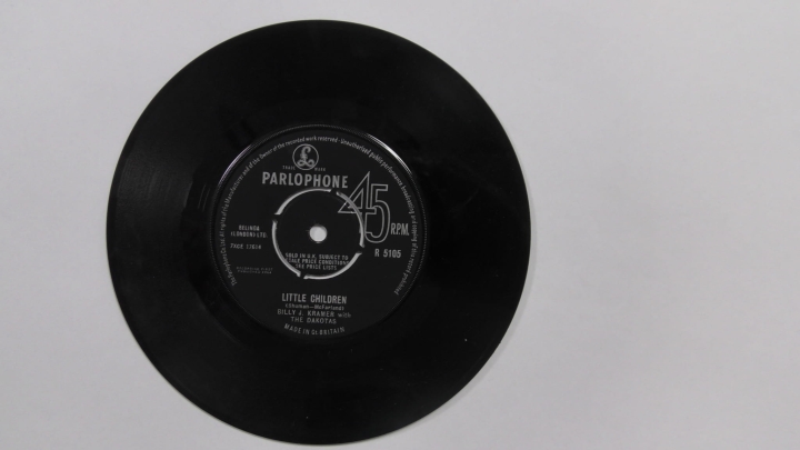 Billy J. Kramer With The Dakotas ‎– Little Children Parlophone ‎– R 5105