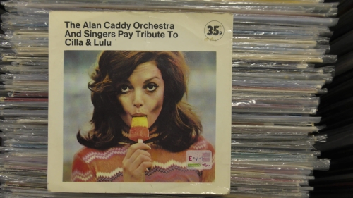 The Alan Caddy Orchestra And Singers ‎– Pay Tribute To Cilla And Lulu Forest Records ‎– EVA 2011 Vinyl, 7", EP, 33 ⅓ RPM