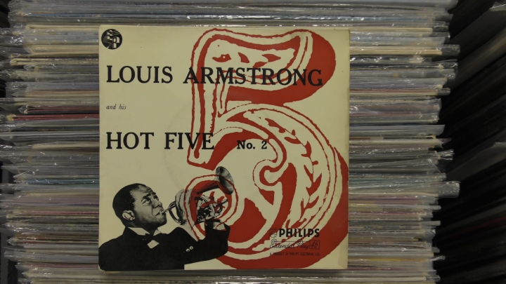 Louis Armstrong & His Hot Five ‎– Louis Armstrong And His Hot Five No. 2 Philips ‎– BBE 12191