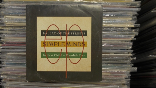 Simple Minds ‎– Ballad Of The Streets Virgin ‎– 90496