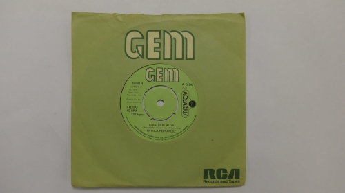 Patrick Hernandez ‎– Born To Be Alive GEM ‎– GEMS 4