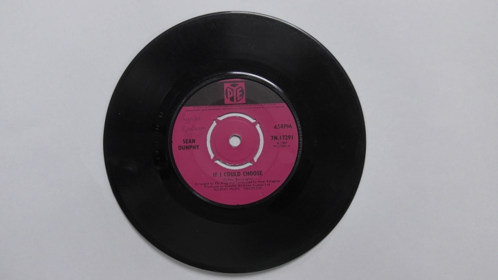 Sean Dunphy ‎– If I Could Choose Pye Records ‎– 7N.17291