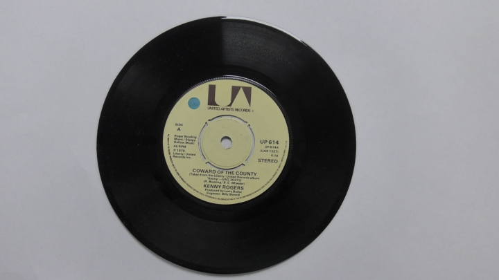 Kenny Rogers ‎– Coward Of The County United Artists Records ‎– UP 614