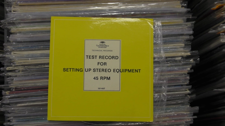 Various ‎– Test Record For Setting Up Stereo Equipment Deutsche Grammophon ‎– 101 497