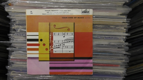 Yehudi Menuhin ‎– Air / Praeludium His Master's Voice ‎– 7P 221