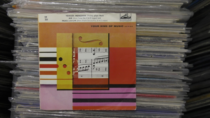 Yehudi Menuhin ‎– Air / Praeludium His Master's Voice ‎– 7P 221