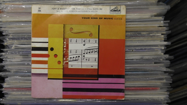 Paul Robeson ‎– I Still Suits Me / Just A Wearyin' For You His Master's Voice ‎– 7P 286