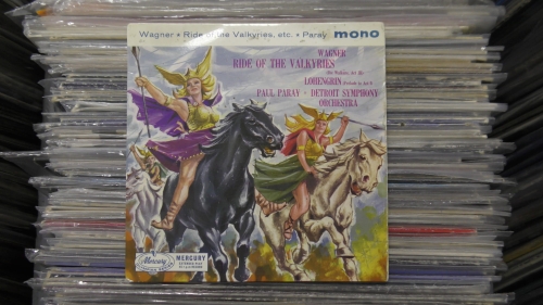 Wagner - Paul Paray Conducting The Detroit Symphony Orchestra ‎– The Ride Of The Valkyries Mercury XEP9055