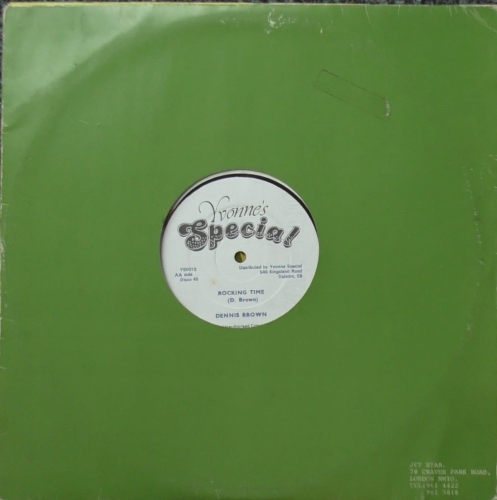 Dennis Brown ‎– Stop The Fussing & Fighting / Rocking Time Yvonne's Special ‎– YS0010