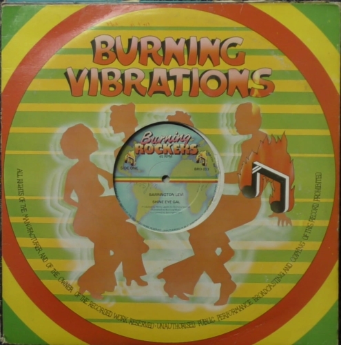 Barrington Levi ‎– Shine Eye Gal Burning Rockers ‎– BRD 033