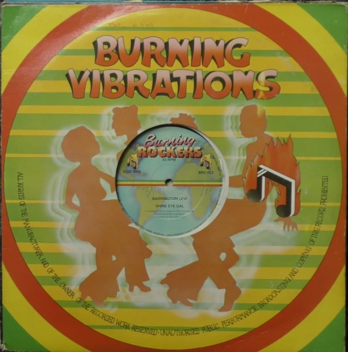 Barrington Levi ‎– Shine Eye Gal Burning Rockers ‎– BRD 033