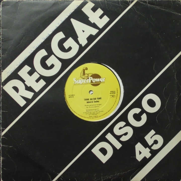 Admiral Bailey ‎– Think Me Did Done Super Power ‎– SPD13
