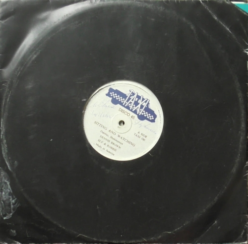 Dennis Brown / Sly & Robbie ‎– Sitting And Watching Taxi ‎– TAXI 100