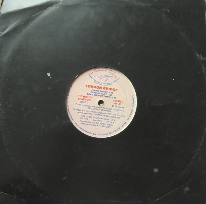 Mighty Sparrow ‎– 25th Anniversary (1956-1980) Jet-Age Furniture Ltd. ‎– JAF 001 Only One Record