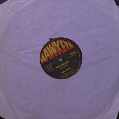 Sugar Minott / Session In Session ‎– Good Thing Going / Bad Things Hawkeye ‎– HD 034 Vinyl, 12", 45 RPM, Red Vinyl