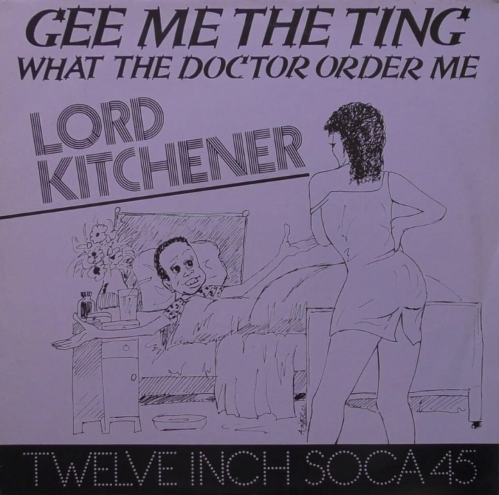 Lord Kitchener ‎– Gee Me The Ting / Instrumental Charlie's Records ‎– CRD 010