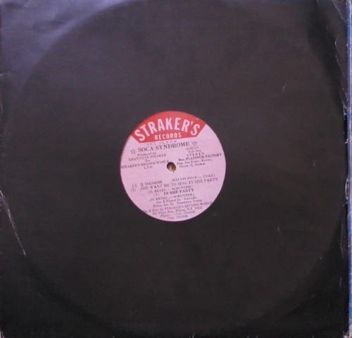 Asterisks ‎– Soca Syndrome Straker's Records ‎– GS 2275